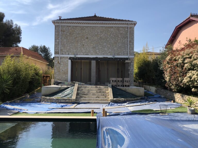 Rénovation d’une villa à Toulon (83)