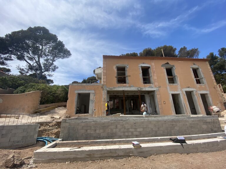 Rénovation d’une bastide et construction d’une maison annexe à La Seyne (83)